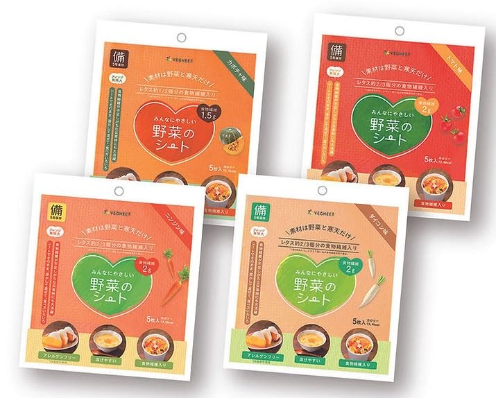 VEGHEET 備蓄用 4種アソートの商品画像